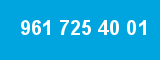 961 725 40 01 961 725 40 01